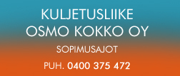 Kuljetusliike Osmo Kokko Oy logo